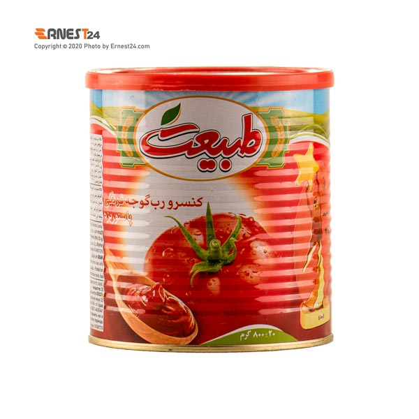رب گوجه فرنگی طبیعت وزن 800 گرم عکس استفاده شده در سایت ارنست 24 - ernest24.com