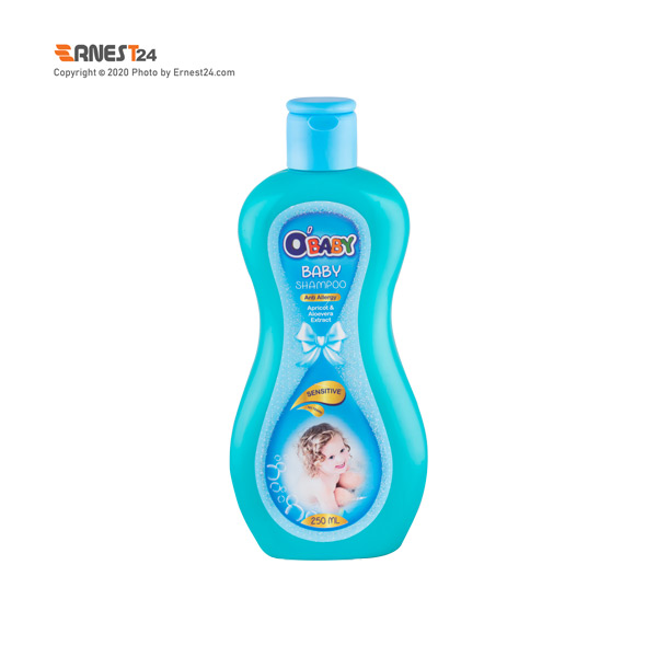 شامپو بچه اُبیبی ضد حساسیت حجم 250 میلی لیتر عکس استفاده شده در سایت ارنست 24 - ernest24.com